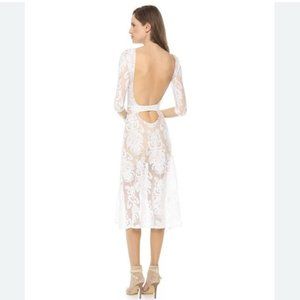 For Love and Lemons San Marcos White Dress, Medium